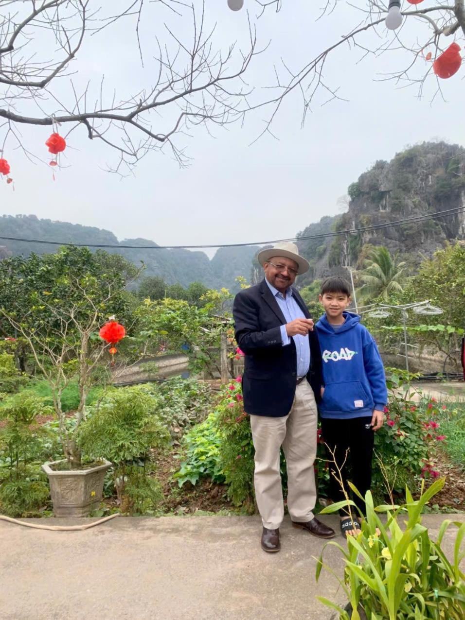 Blue Garden Homestay Ninh Binh Bagian luar foto
